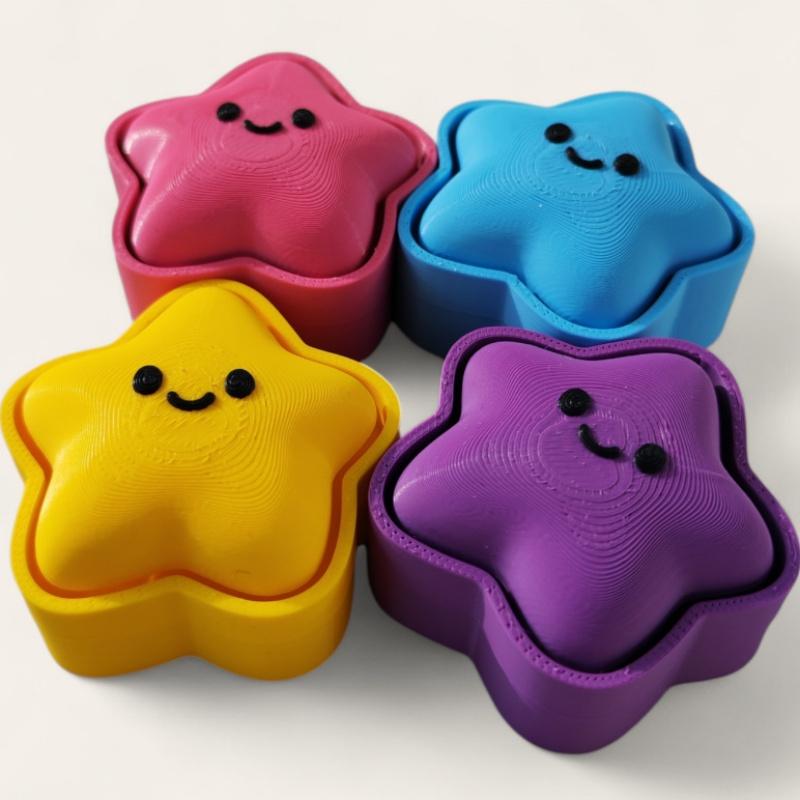 Cute 3D Printed Star Clicker F - 3D Printing Excavator ulasan dan harga