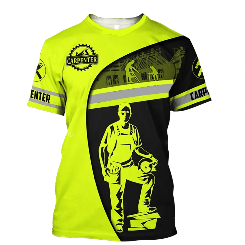Carpenter 3D Printed Men's T-s - 3D Printing Engineer ulasan dan harga