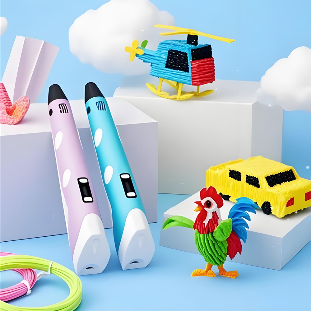 3D Pen With LCD Screen Compati - 3D Printing Excavator ulasan dan harga