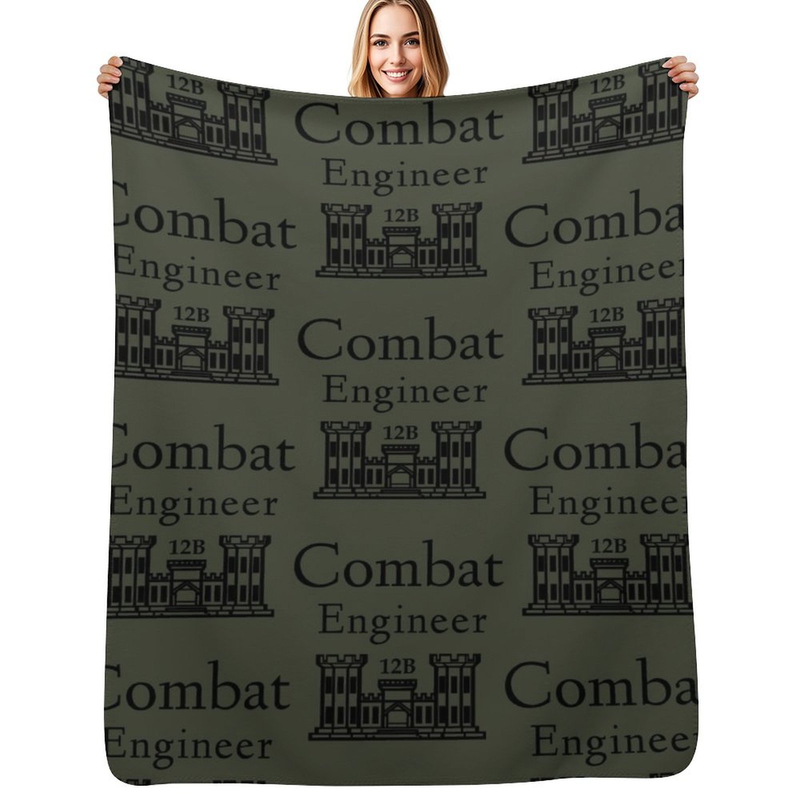 Army Combat Engineer Throw Bla - 3D Printing Engineer ulasan dan harga