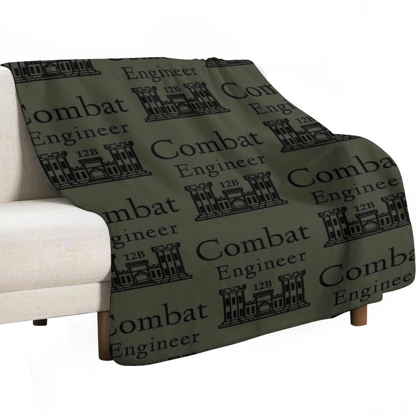 Army Combat Engineer Throw Bla - 3D Printing Engineer ulasan dan harga