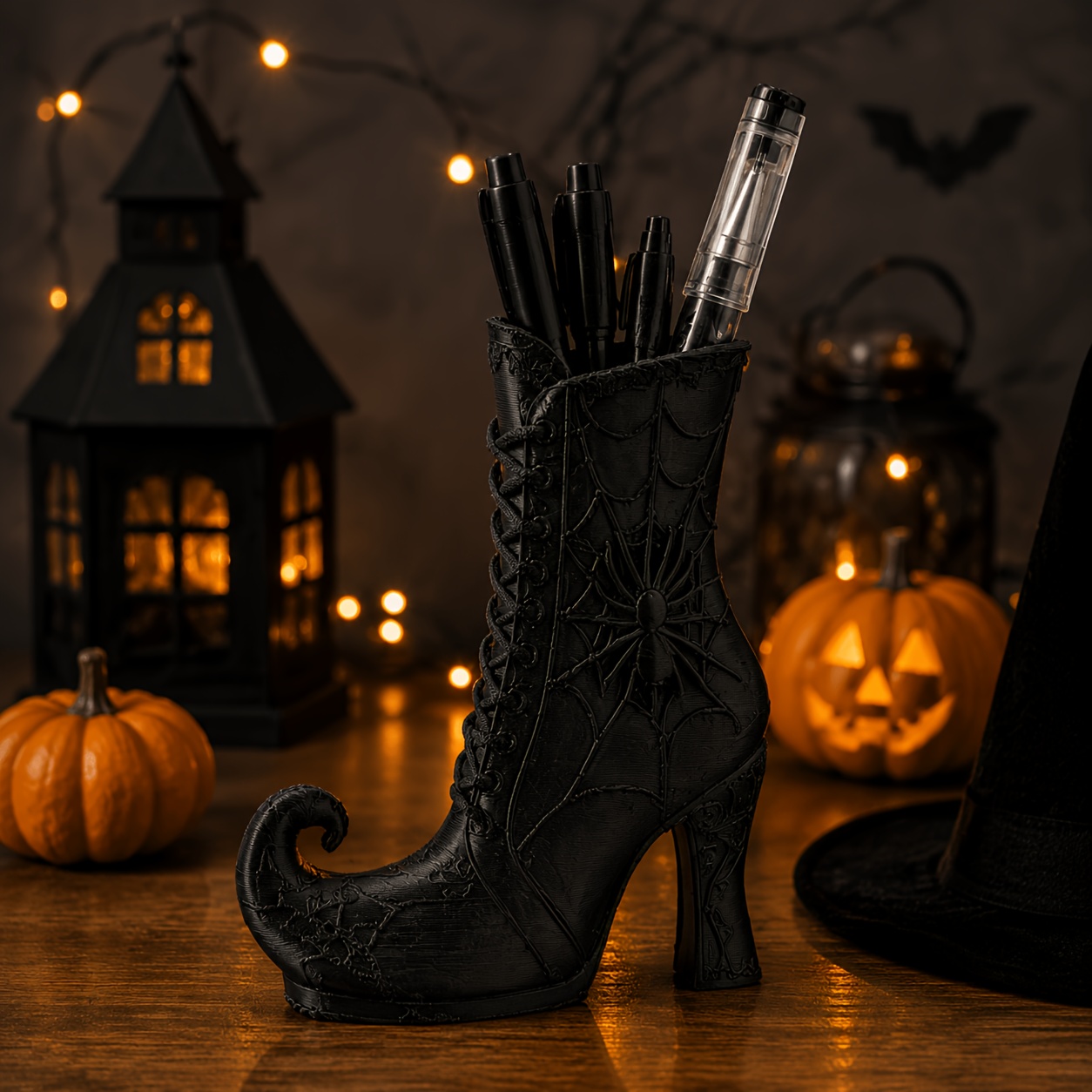 Gothic Witch Boot Pen Holder w - 3D Printing Pen For Adults ulasan dan harga