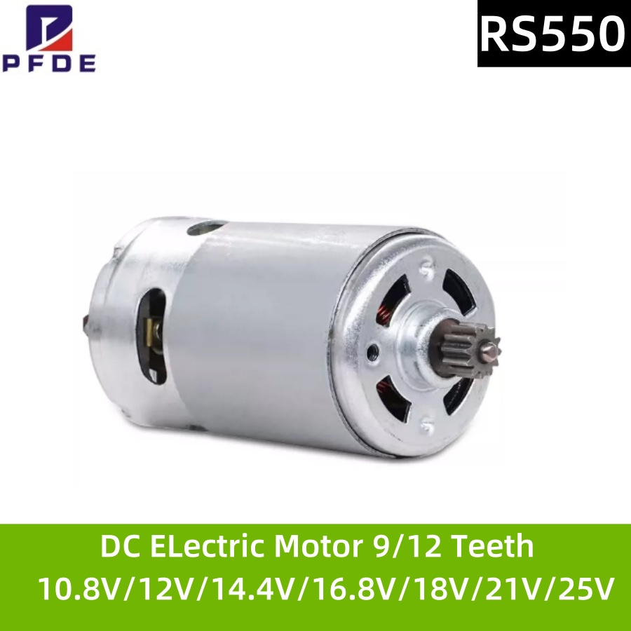RS550 60W DC Motor 13teeth  9. - Bosch Drill Gsb 18V ulasan dan harga