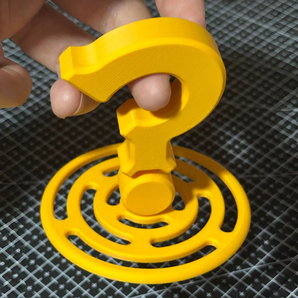 Creative 3D Printed Question M - 3D Printing Question ulasan dan harga