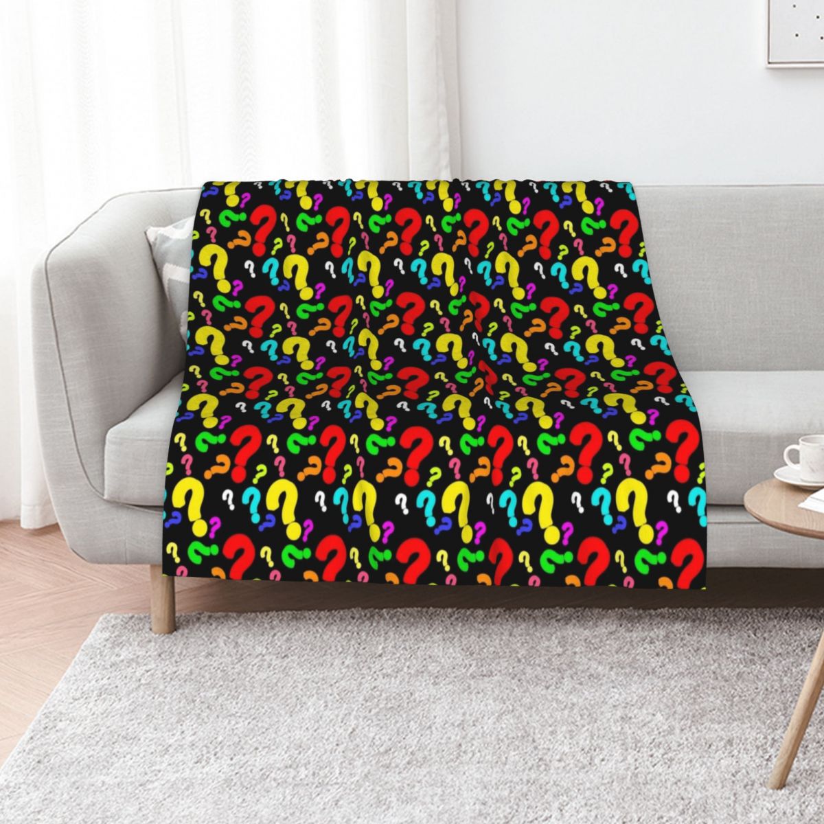 Colorful Question Mark Pattern - 3D Printing Question ulasan dan harga