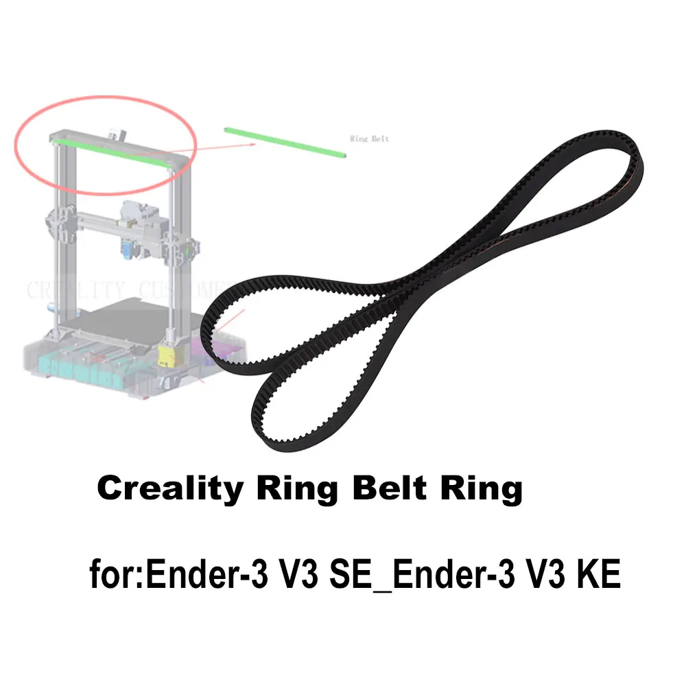Closed Ring Synchronous Belt F - 3D Printing Z Axis ulasan dan harga