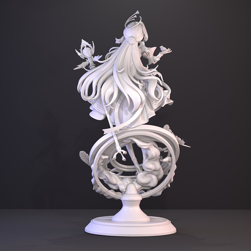Unpainted 3D Printed Figure An - 3D Printing Figure ulasan dan harga