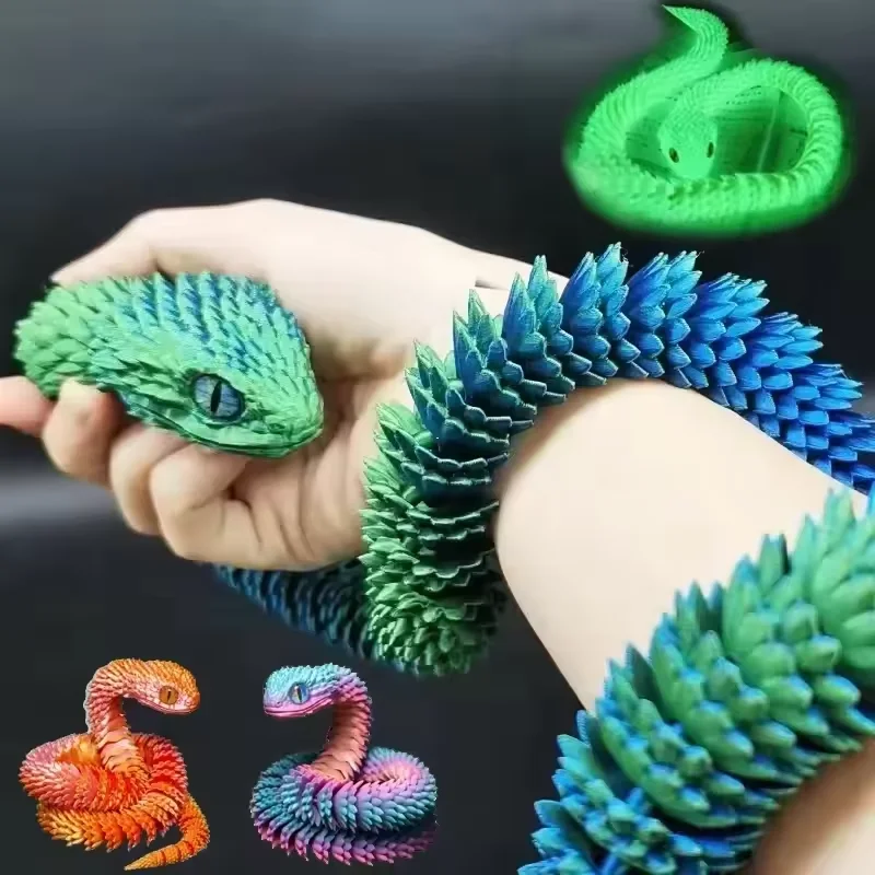 3D Printed Snake Movable Joint - 3D Printing Gundam ulasan dan harga