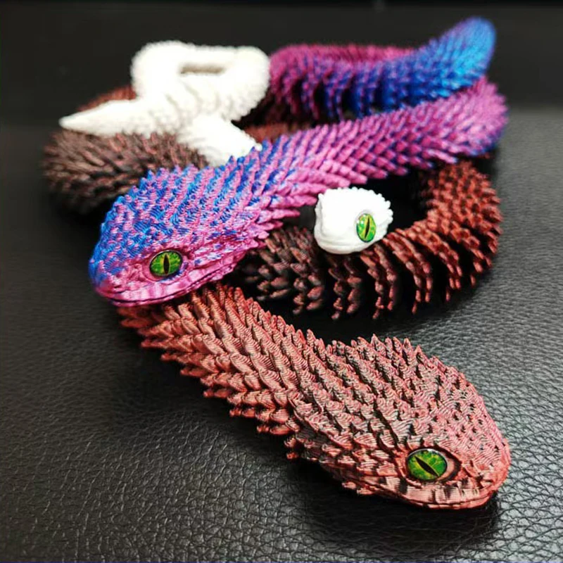 3D Printed Snake Movable Joint - 3D Printing Gundam ulasan dan harga