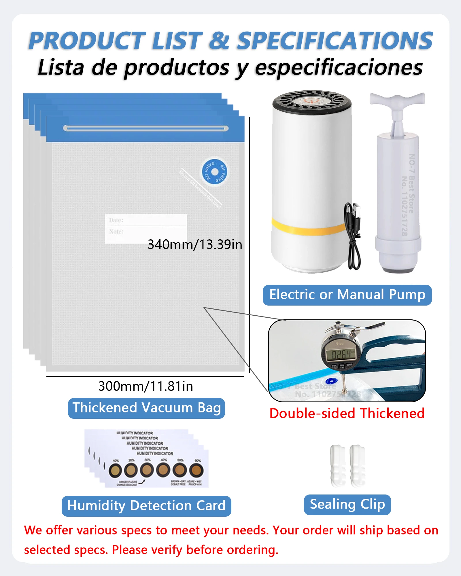3D Printer Filament Vacuum Bag - 3D Printing Filament ulasan dan harga