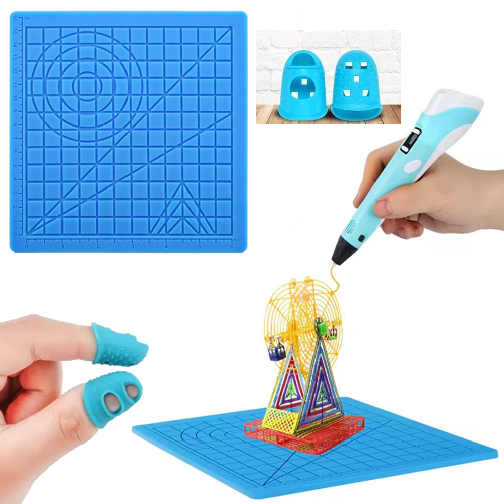 3D Printing Pen Silicone Mat D - 3D Printing Pen For Adults ulasan dan harga