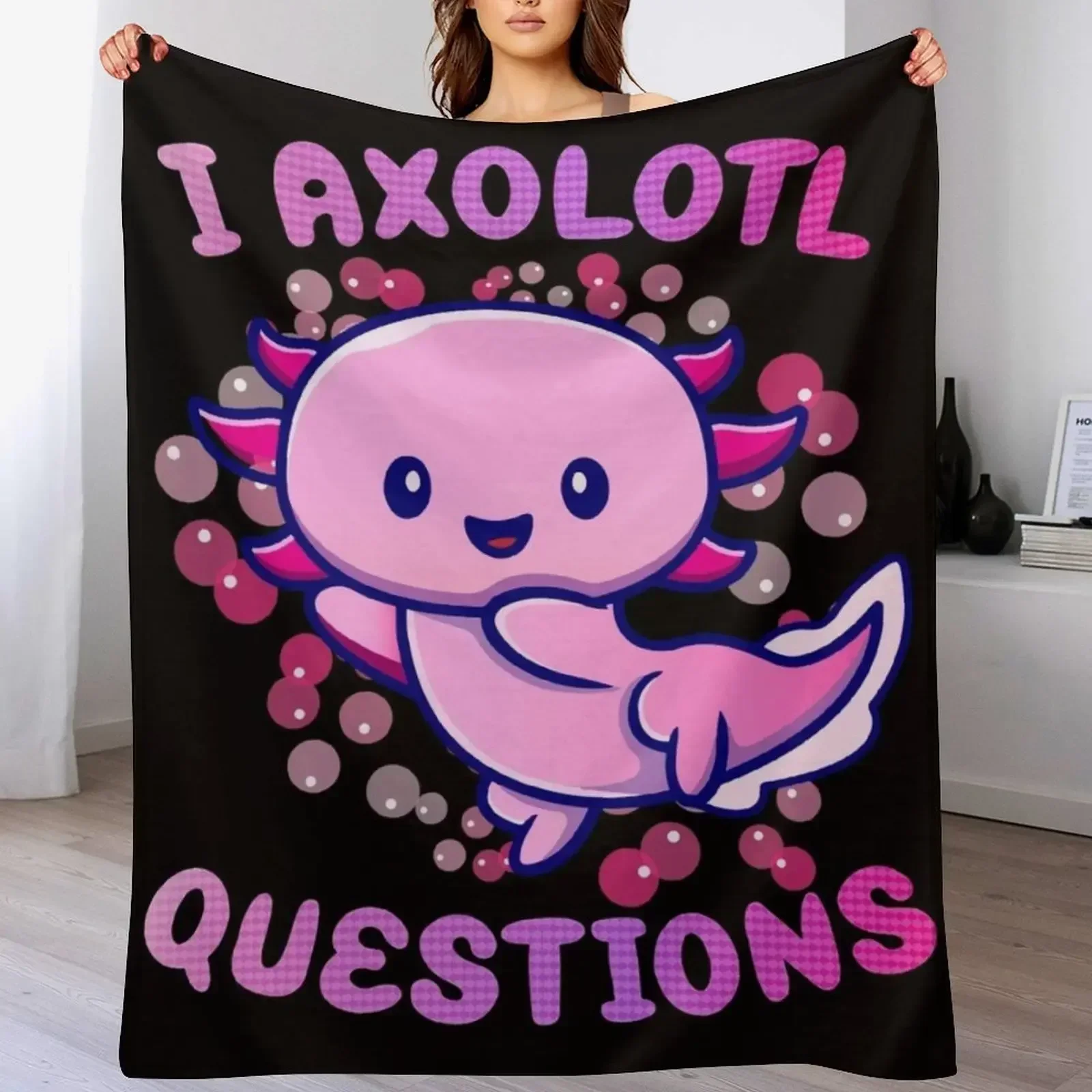 i axolotl questions Throw Blan - 3D Printing Question ulasan dan harga