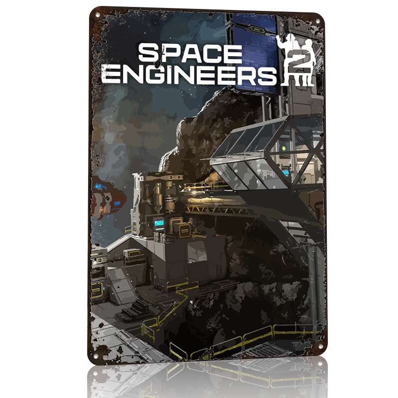 Space Engineers Game Cover Pos - 3D Printing Engineer ulasan dan harga